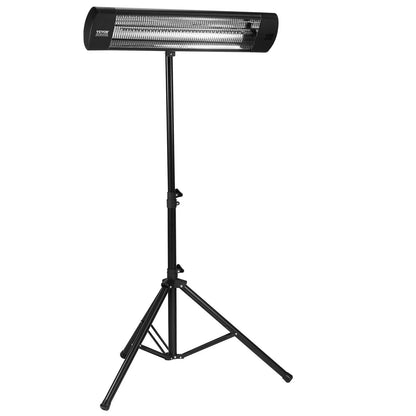 VEVOR Infrared Heater, 1500W Electric Space Heater with Remote Control, LED Screen w/ 3 Speeds & Timer, Outdoor/Outdoor for Patio,Porch,Dining Room,Studio - View 10