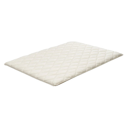 VEVOR Japanese Tatami Mat, Queen Size Foldable Japanese Tatami Mattress, Futon Mattress with Storage Bag & Fastener, 9-Layer Floor Mat for Sleeping, Dormitory, Meditation, Yoga, 80 x 60 x 2.5 in, White - View 9