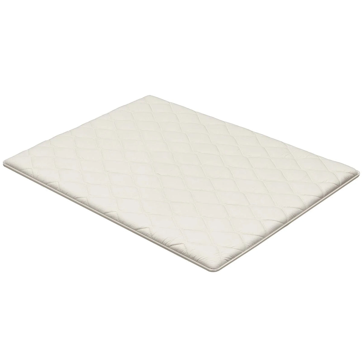 VEVOR Japanese Tatami Mat, Queen Size Foldable Japanese Tatami Mattress, Futon Mattress with Storage Bag & Fastener, 9-Layer Floor Mat for Sleeping, Dormitory, Meditation, Yoga, 80 x 60 x 2.5 in, White - View 8