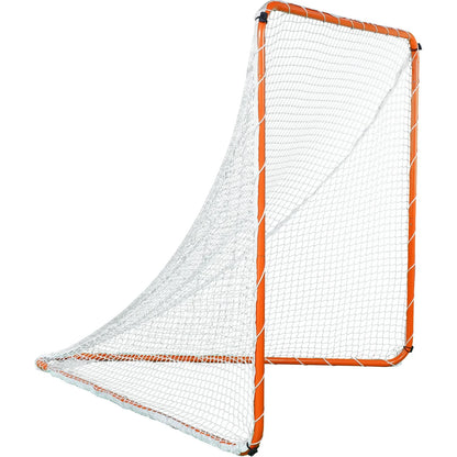 VEVOR Lacrosse Goal, 6' x 6' Lacrosse Net, Steel Frame Backyard Lacrosse Training Equipment, Portable Lacrosse Goal with Carry Bag, Quick & Easy Setup, Perfect for Youth Adult Training, Orange - View 10