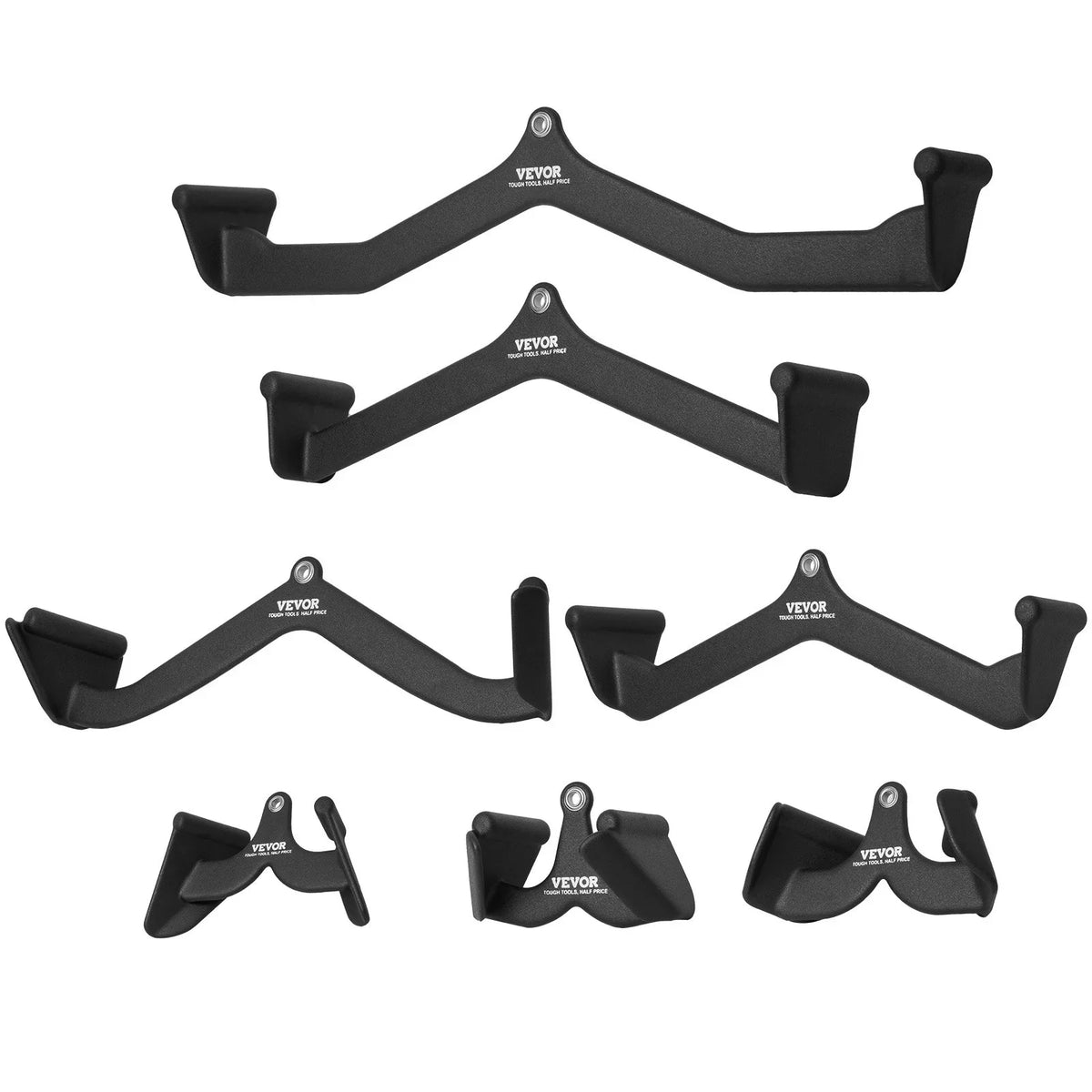 VEVOR LAT Pulldown Bar Handle Attachment V-bar T-bar Cable Machine for Home Gym - View 8