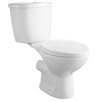 VEVOR Macerating Toilet System with Powerful 700W Macerator Pump, Rear Discharge and Upflush Toilet For Basement, Dual Flush Water Disposal, Macerating Toilet System Kit with 3-Inlet, Space Saving - View 8