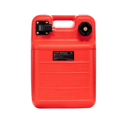 VEVOR Marine Fuel Tank, 6.34 Gallon/24L, Portable Boat Fuel Gas Tank for Outboard Engine Boats, Plastic Outboard Marine Boat Fuel Tank with Hose, Easy to Carry for Yacht, Fishing Boat, Deck Boat, Red - View 9