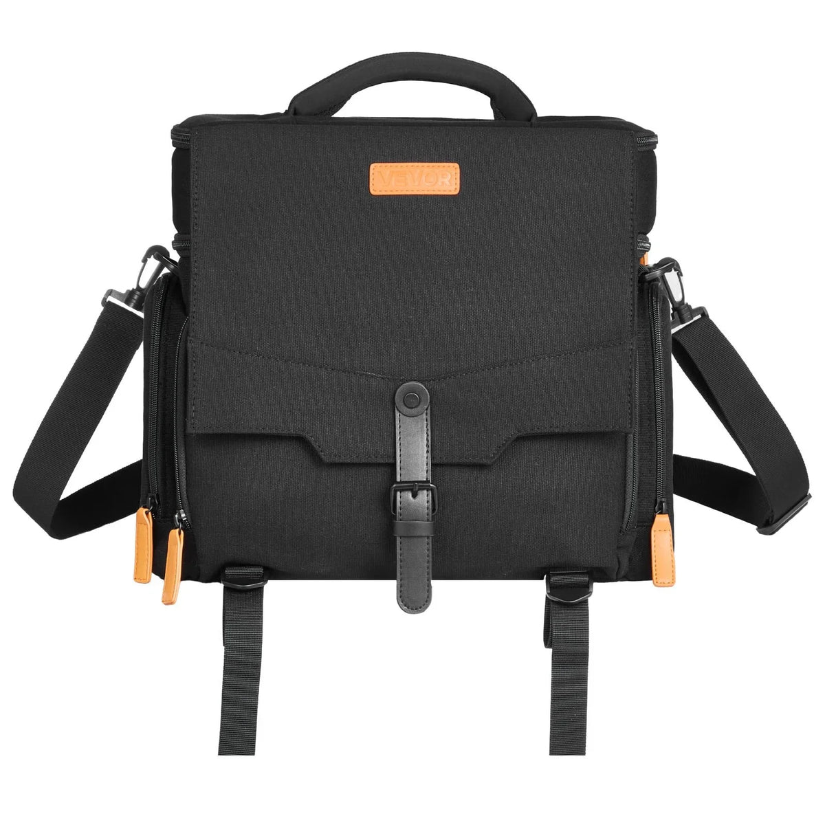 VEVOR Miniature Storage Carrying Figure Bag, Fits 16 Infantry Minis, Miniature Transport Bag with Handle & Adjustable Shoulder Strap, 1 Foam Layer for Large Storage Capacity (Minis Not Included) - View 8