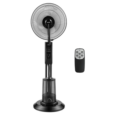 VEVOR Misting Fan, 3 Wind Speeds Misting Standing Fan, Mister Cooling Fans with 0.79 gal Water Tank, Remote & Panel Control, Water Cooling Fans for Indoor, Outdoor, Garage, Patio, Living Room, 3 Modes - View 8