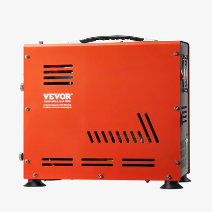 VEVOR PCP Air Compressor, 800W Dual-Cylinder PCP Airgun Compressor 4500PSI/30Mpa with Built-in Fan Cooling System, Auto-Stop | Oil Free Paintball Tank Compressor for Air Rifle, Scuba Diving Bottle - View 4