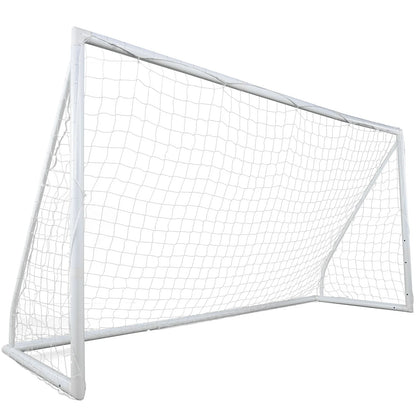 VEVOR Portable Soccer Goal, 12x6 ft Soccer Net, Adults Kids Backyard Soccer Net, Large Practice Soccer Net, Youth Training Soccer Goal Set, All-Weather Outdoor Soccer Goals with Carry Bag, 1 Pack - View 9