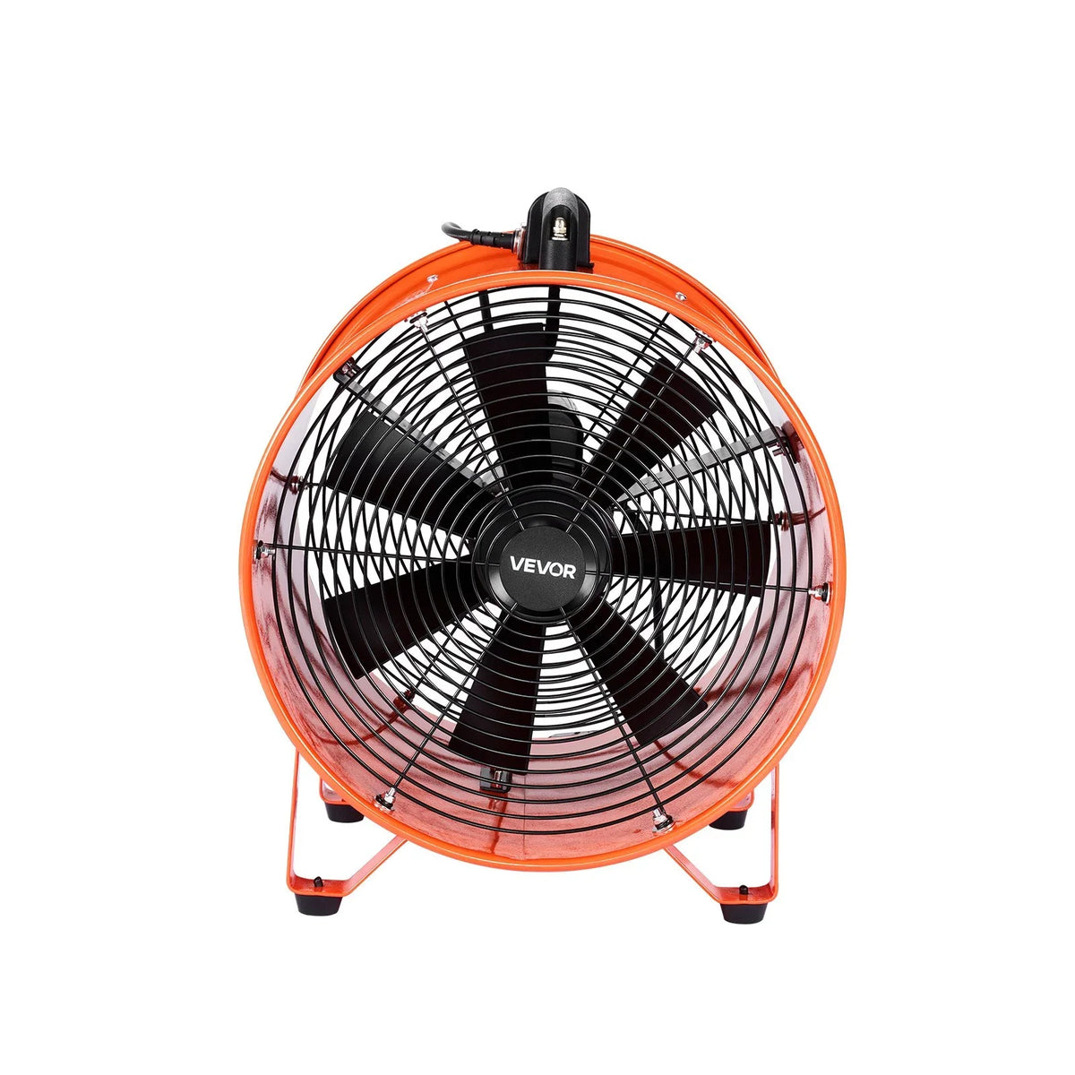 VEVOR Portable Ventilator, 16 inch Heavy Duty Cylinder Fan with 16.4ft Duct Hose, 1350W Strong Shop Exhaust Blower 5175CFM, Industrial Utility Blower for Sucking Dust, Smoke, Smoke Home/Workplace - View 24
