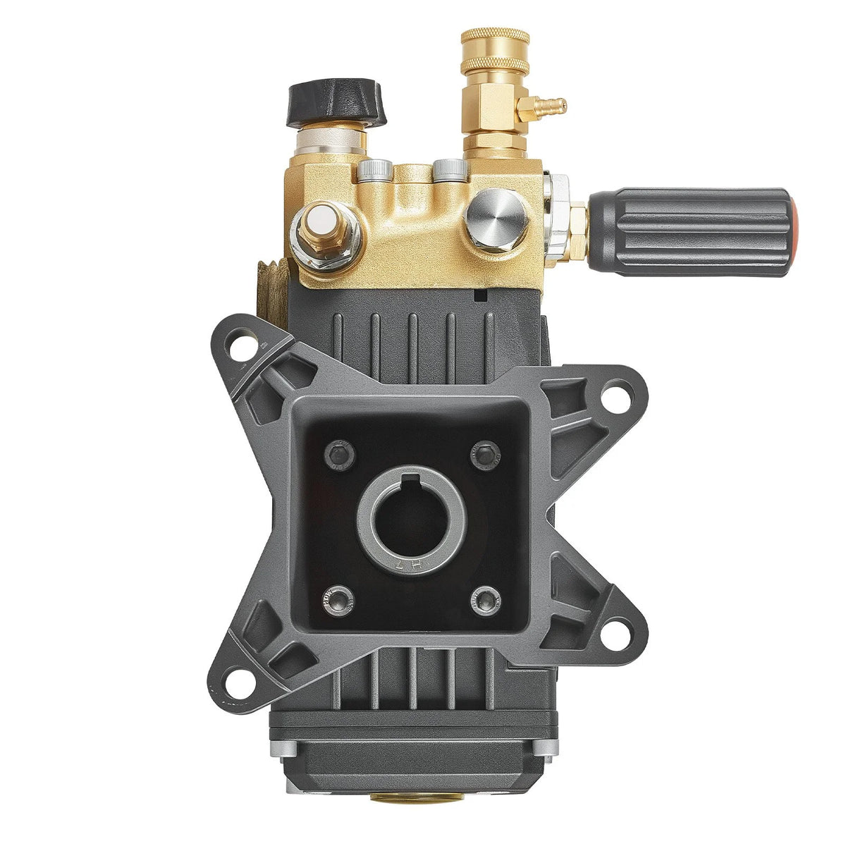 VEVOR Pressure Washer Pump, 1" Shaft Horizontal Triplex Plunger, 3600 PSI, 3.7 GPM, Replacement Power Washer Pumps Kit with Siphon Tube, Hardware, Compatible with Simpson MorFlex 40224, 40225, 40226 - View 9