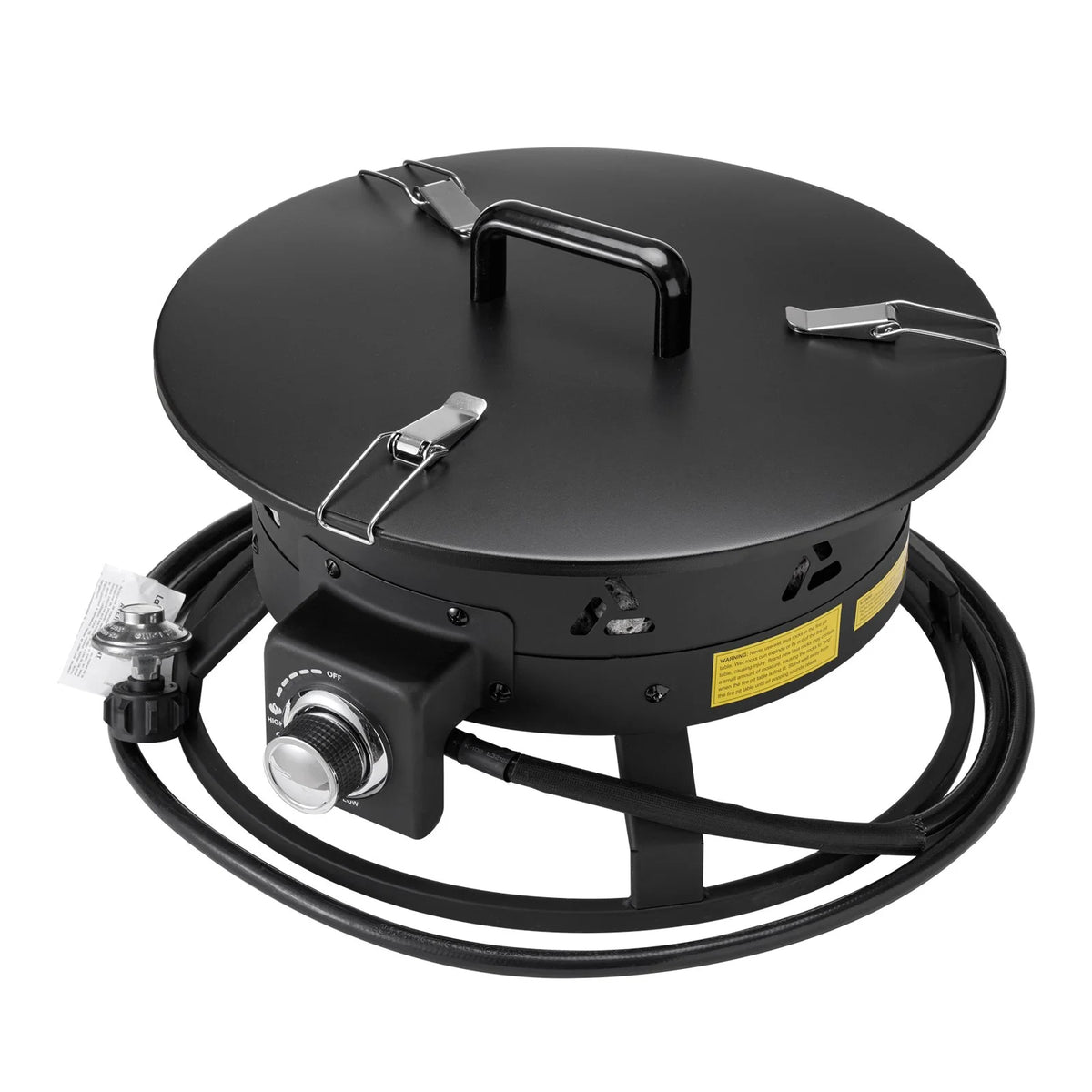 VEVOR Propane Fire Pit 19” Outdoor Portable Gas Fire Pit for Heating 58000 BTU - View 11