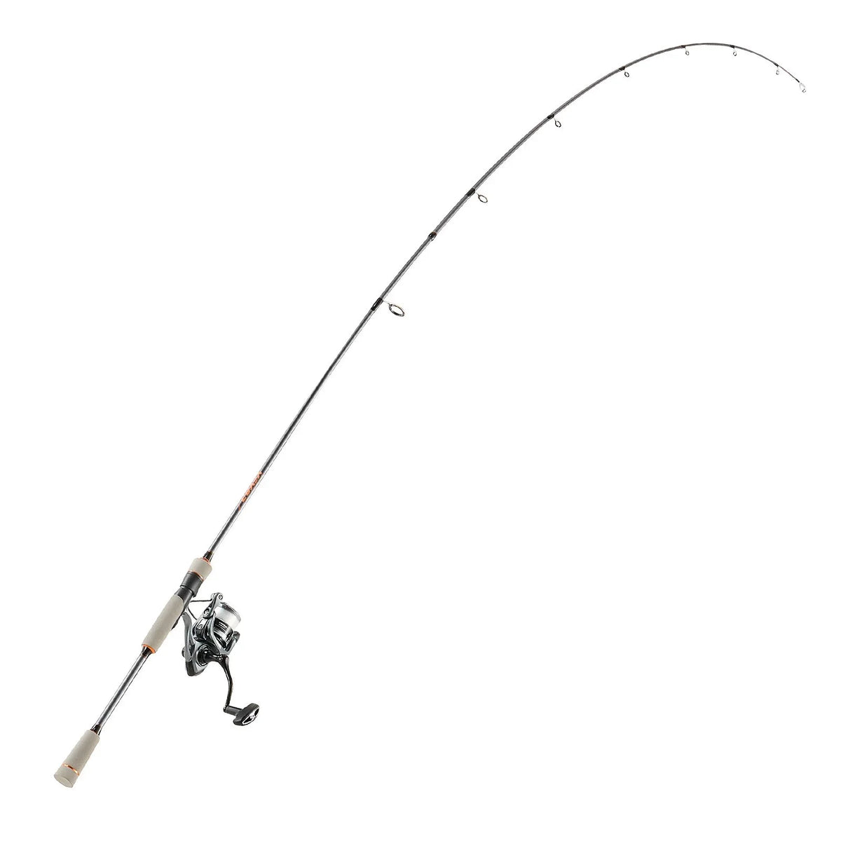 VEVOR Rod and Fishing Reel Combo, IM6 Fiberglass & Carbon Fiber Spinning Rod and Reel Combo, Bass Fishing Pole with 6.5 ft Two-Piece Rods, 6+1 Ball Bearings, Stainless Steel Guides with Ceramic Rings - View 9