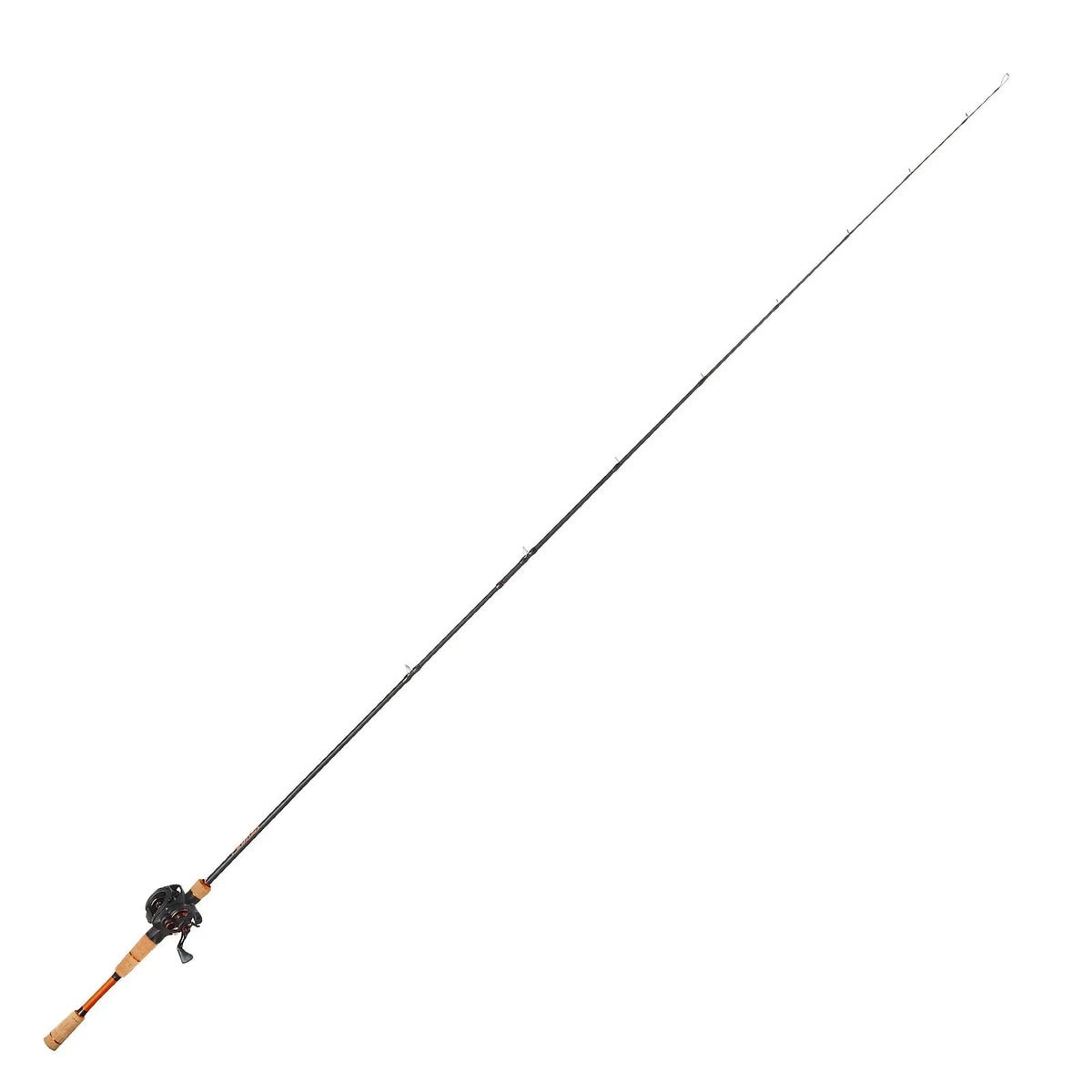 VEVOR Rod and Fishing Reel Combo, IM7 Carbon Fiber Baitcasting Rod and Reel Combo, Bass Fishing Pole with 7+1 BB System, 7.0:1 Gear Ratio, Cork Handle, Stainless Steel Guides with Ceramic Rings - View 10