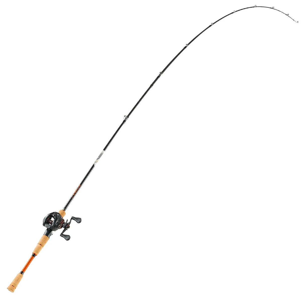 VEVOR Rod and Fishing Reel Combo, IM7 Carbon Fiber Baitcasting Rod and Reel Combo, Bass Fishing Pole with 7+1 BB System, 7.0:1 Gear Ratio, Cork Handle, Stainless Steel Guides with Ceramic Rings - View 9