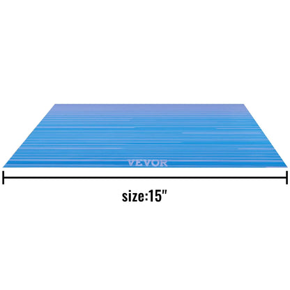 VEVOR RV Awning 15' Camper Awning Fabric, Trailer Awning Canopy Patio Camping Car Awning, Durable 15oz Vinyl Roller Tube for RV, Van, SUV, Patio Awning Replacement Ocean Blue Fade - View 7