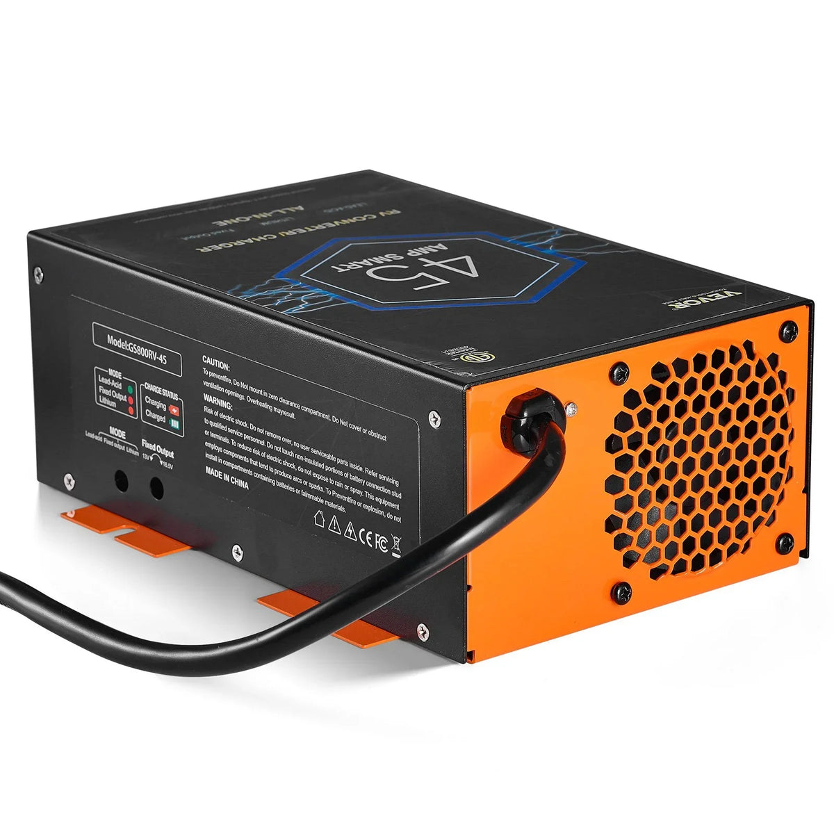 VEVOR RV Converter 45 Amp 110V AC to 12V DC RV Power Converter Battery Charger - View 9
