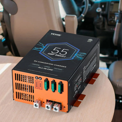 VEVOR RV Converter 55 Amp 110V AC to 12V DC RV Power Converter Battery Charger - View 7