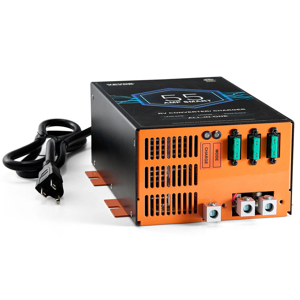 VEVOR RV Converter 55 Amp 110V AC to 12V DC RV Power Converter Battery Charger - View 9
