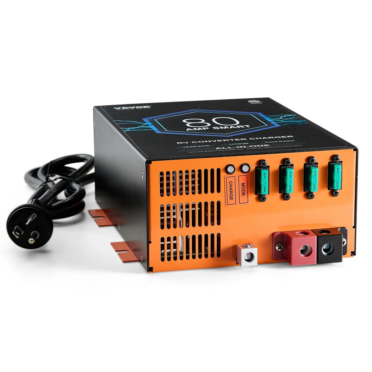 VEVOR RV Converter 80 Amp 110V AC to 12V DC RV Power Converter Battery Charger - View 9