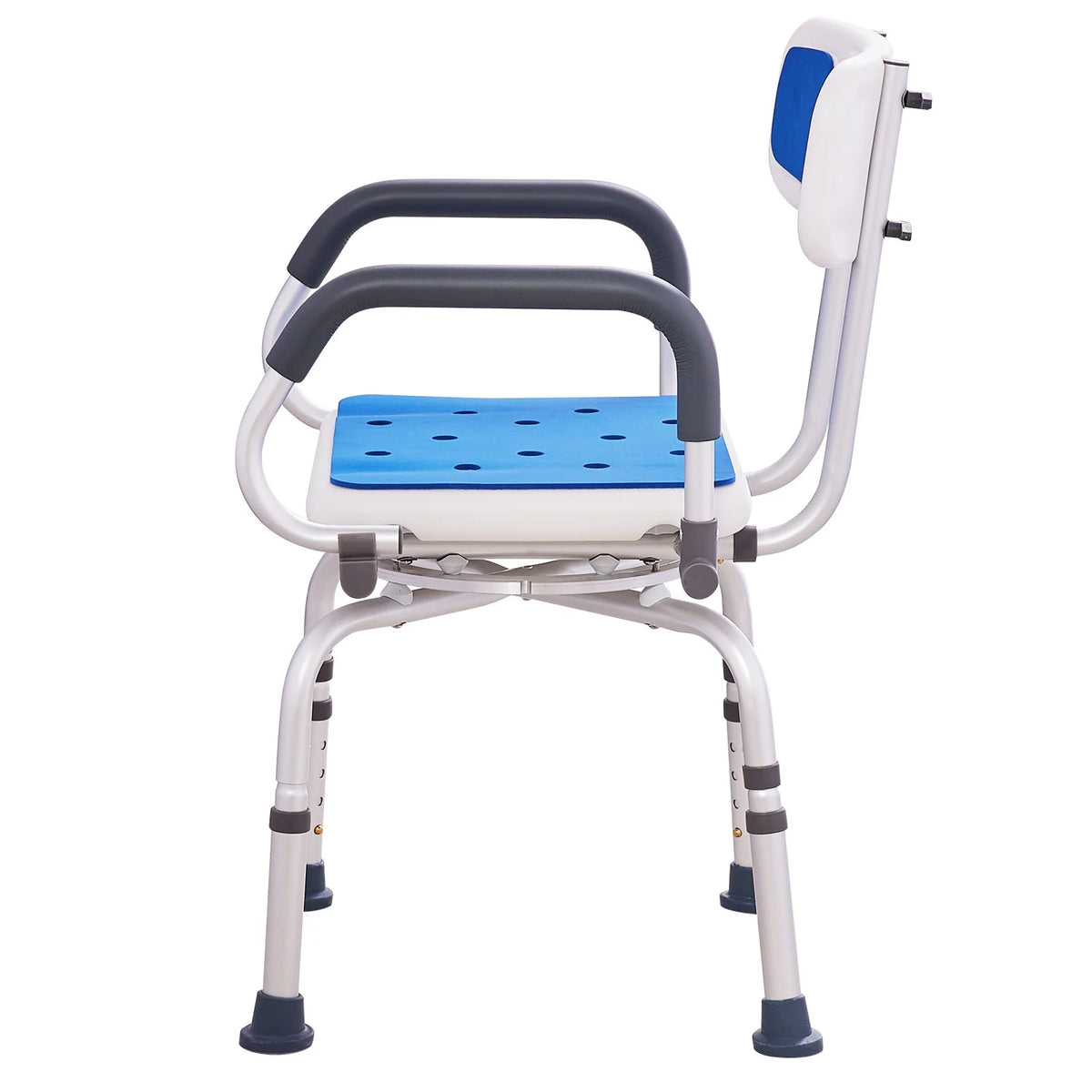 VEVOR Shower Chair 360° Swivel Bathtub Shower Seat with Pivoting Arms 400LBS - View 10
