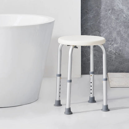 VEVOR Shower Chair for Inside Shower, Adjustable Height Shower Stool, Non-Slip Bench Bathtub Seat Stool for Elderly Disabled Adults Handicap, 300 lbs Capacity - View 7