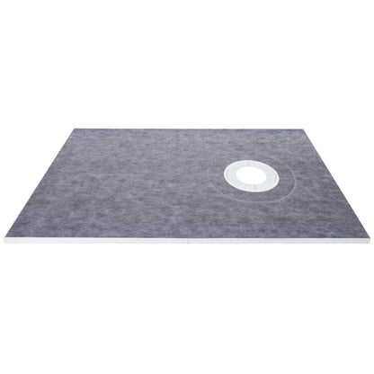 VEVOR Shower Curb Kit 38" x 60" Watertight Shower Curb Overlay with 4" PVC Offset Bonding Flange, 4" Stainless Steel Grate, 2 Cuttable Shower Curb and Trowel, Shower Pan Slope Sticks Fit for Bathr - View 10