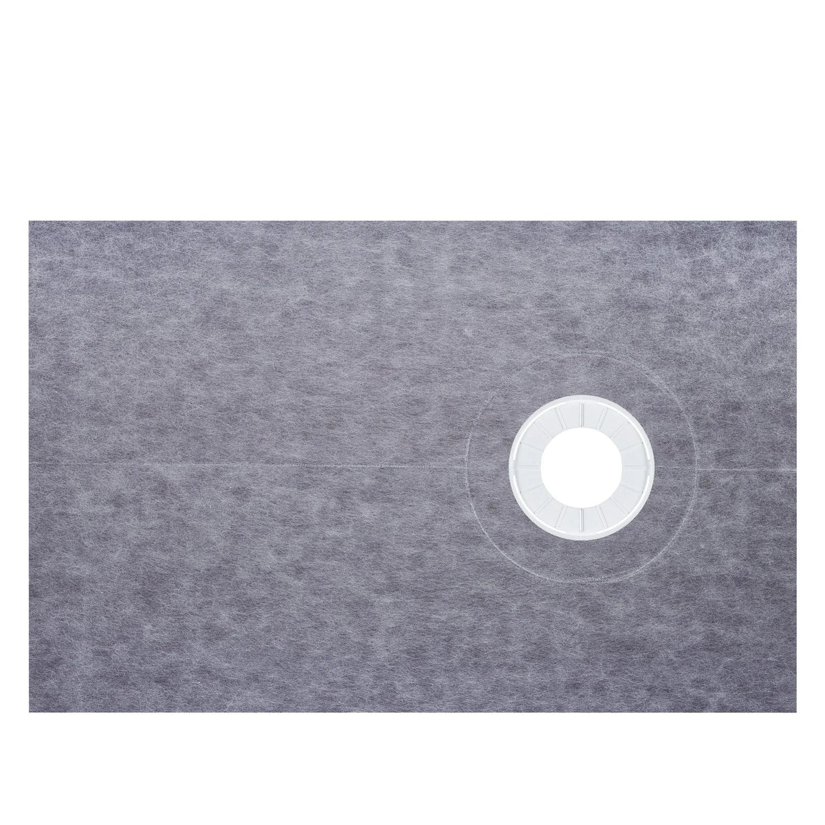 VEVOR Shower Curb Kit, 38"x60" Watertight Shower Curb Overlay with 4" ABS Offset Bonding Flange, 4" Stainless Steel Grate, 2 Cuttable Shower Curb and Trowel, Shower Pan Slope Sticks Fit for Bathro - View 8