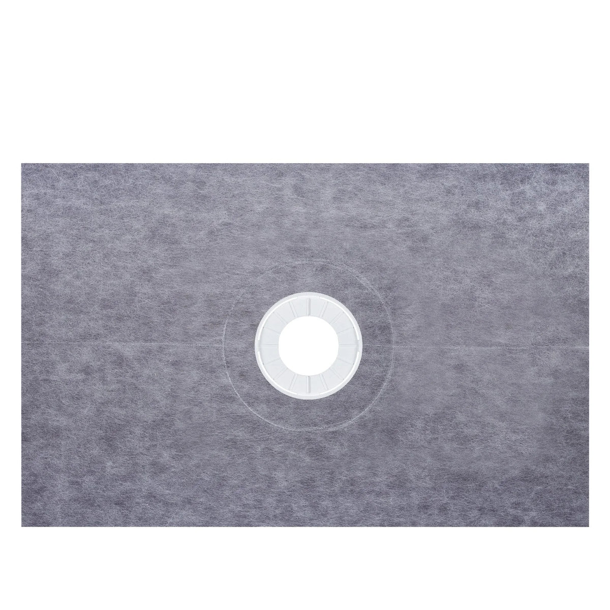 VEVOR Shower Curb Kit, 38"x60" Watertight Shower Curb Overlay with 4" ABS Central Bonding Flange, 4" Stainless Steel Grate, 2 Cuttable Shower Curb and Trowel, Shower Pan Slope Sticks Fit for Bathr - View 9