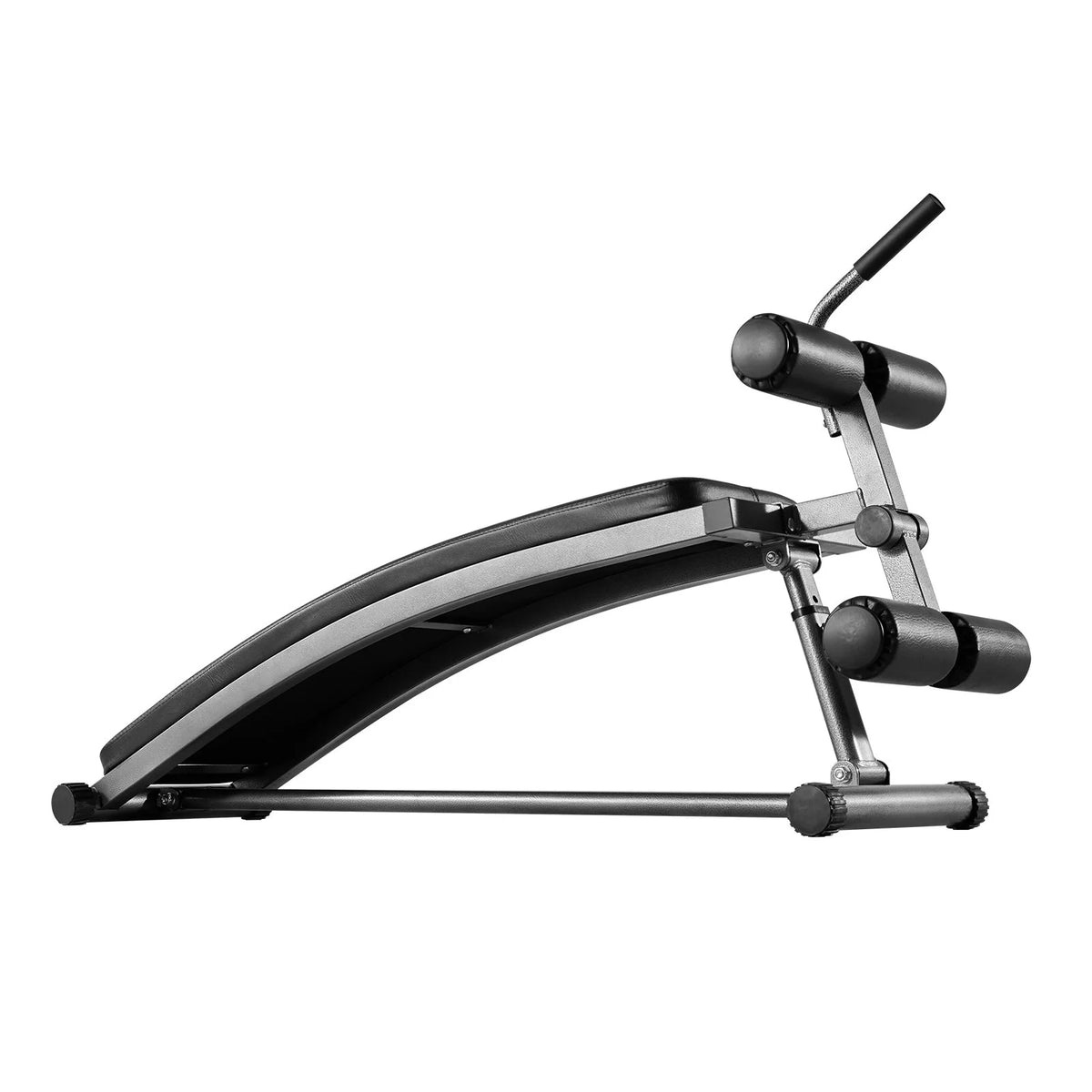 VEVOR Sit Up Bench Curved Ab Bench 6 Adjustable Height Reverse Crunch Handle - View 9