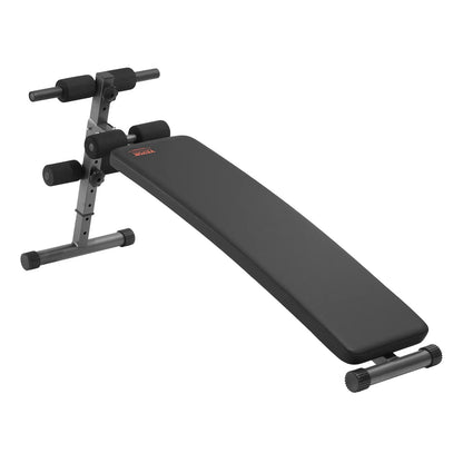VEVOR Sit Up Bench Folding Curved Ab Bench 5 Adjustable Height 500 LBS Capacity - View 10