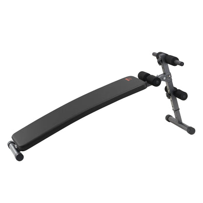 VEVOR Sit Up Bench Folding Curved Ab Bench 5 Adjustable Height 500 LBS Capacity - View 9