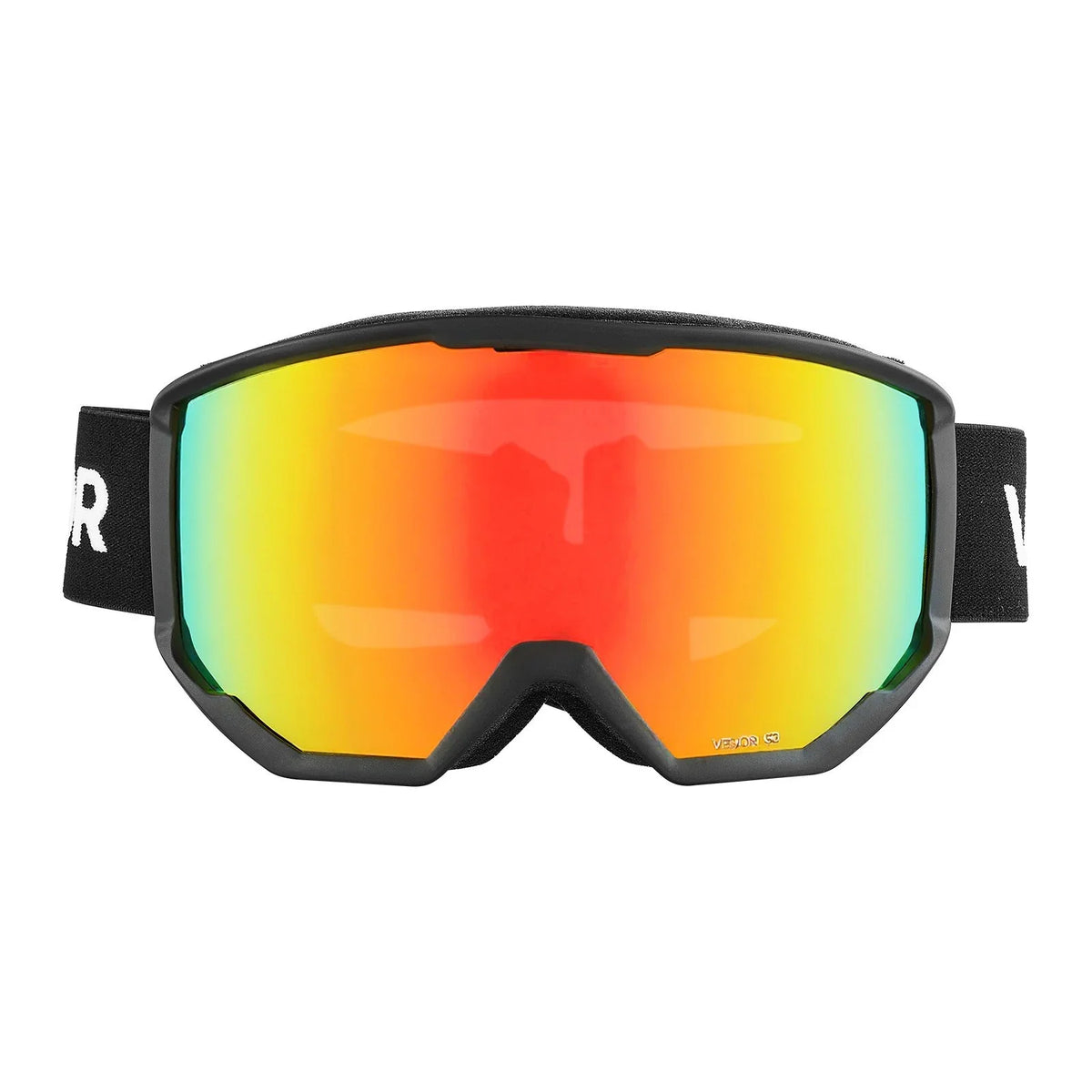 VEVOR Ski Goggles Cylindrical Lens with Orange Revo Coating Snow Goggles - View 10