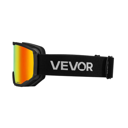 VEVOR Ski Goggles Cylindrical Lens with Orange Revo Coating Snow Goggles - View 9