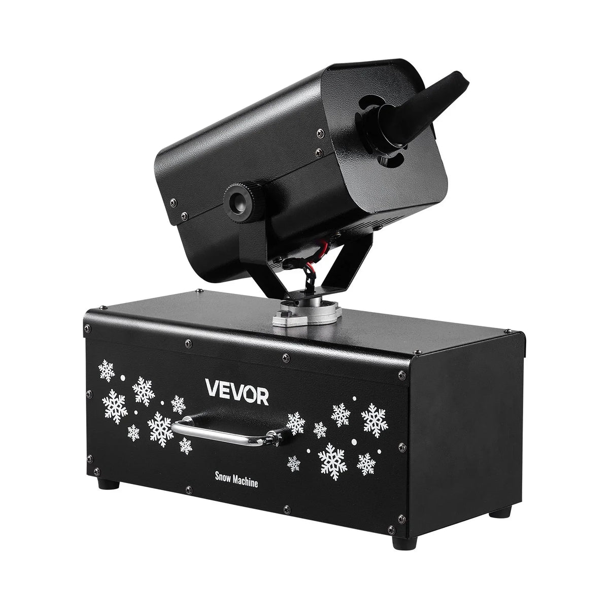 VEVOR Snow Machine, 1200W 90° Shaking Head Snow Maker with Wireless Remote Control, High Output Snowmaking Machine Coverage up to 12 ㎡ for Christmas Wedding Parties Stage Snowflake Effect - View 8