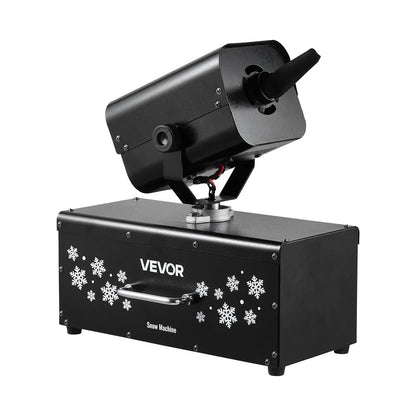 VEVOR Snow Machine, 1200W 90° Shaking Head Snow Maker with Wireless Remote Control, High Output Snowmaking Machine Coverage up to 12 ㎡ for Christmas Wedding Parties Stage Snowflake Effect - View 8