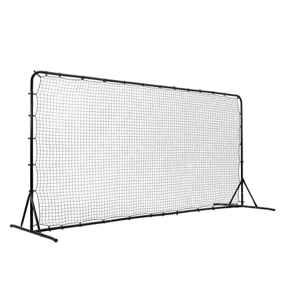 VEVOR Soccer Rebounder Net, 12x6FT Iron Soccer Training Equipment, Sports Football Training Gift with Portable Bag, Volleyball Rebounder Wall Perfect for Backyard Practicing, Solo Training, Passing
