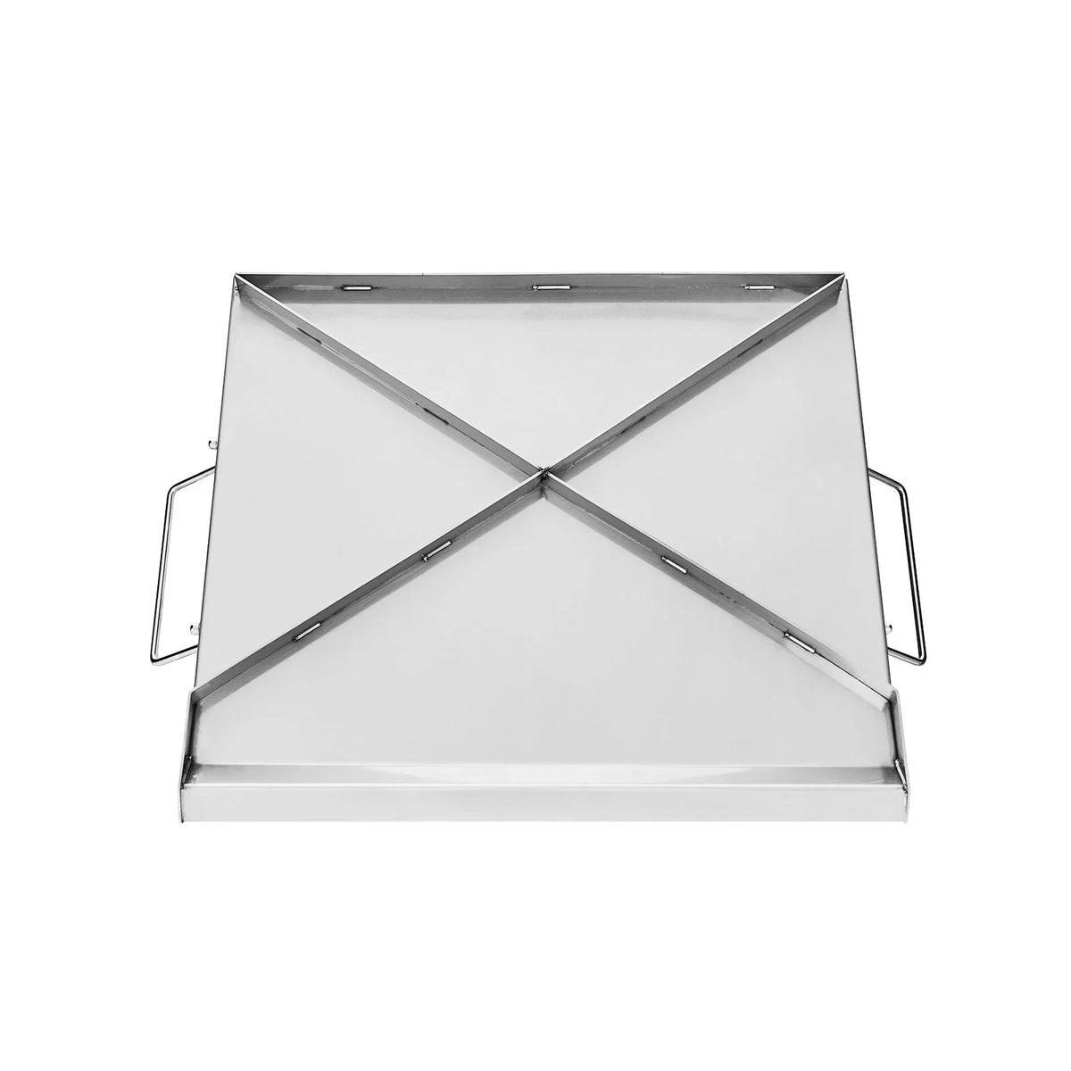 VEVOR Stainless Steel Griddle, 18x16 inch Universal Flat Top Rectangular Plate, Gas Grill Griddle for BBQ Grill, Teppanyaki, Portable Family Cookware with Handle, for Camping Tailgating Party - View 10