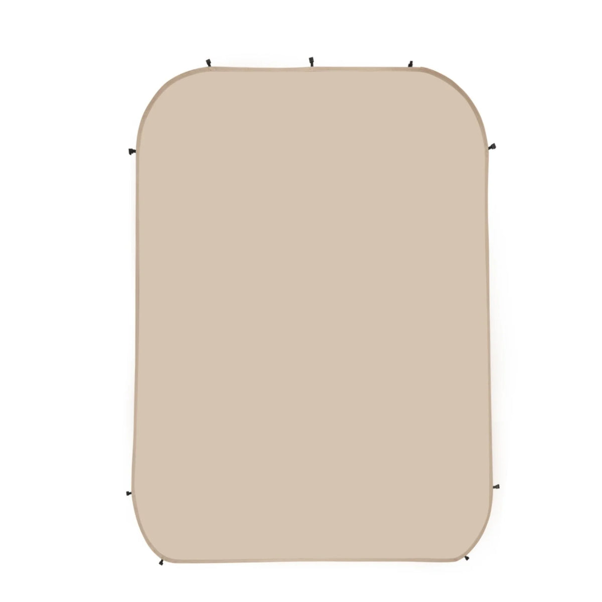 VEVOR Sun Shade Sail Canopy Covers, Fit for 15 x 13.8 ft Screen House Tent, Sun Protection, 5.51 x 5.25 ft 300D Oxford Silver-Coated Fabric, Pack of 3 (Not Include Tent), for Outdoor Activities, Beige - View 8