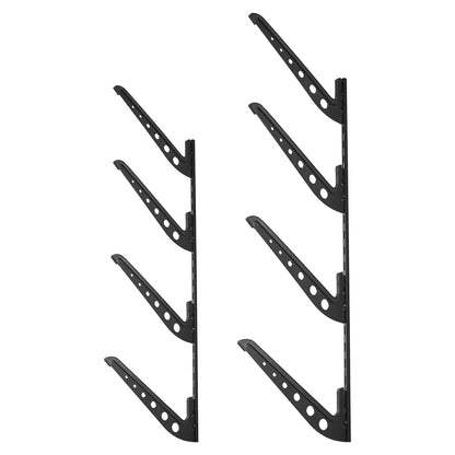 VEVOR Surfboard Wall Mount 4 Tiers Horizontal Surfboard Rack for Storage Display - View 10