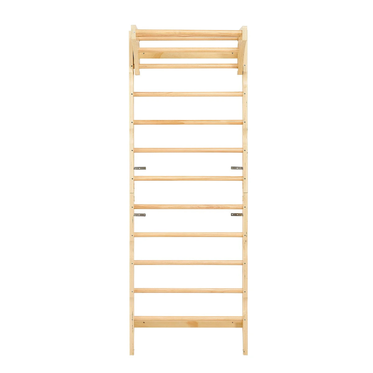 VEVOR Swedish Ladder Wall Gym 2-in-1 10-Level 220 LBS Loading Indoor Jungle Gym - View 6