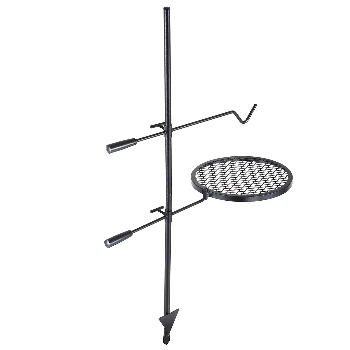 VEVOR Swivel Campfire Grill, Fire Pit Grill Grate over Fire Pits, Heavy Duty Steel Grill Grates, 360° Adjustable Open Fire Outdoor Cooking Equipment, Portable Camp Fire Racks for Camping Outdoor BBQ - View 8