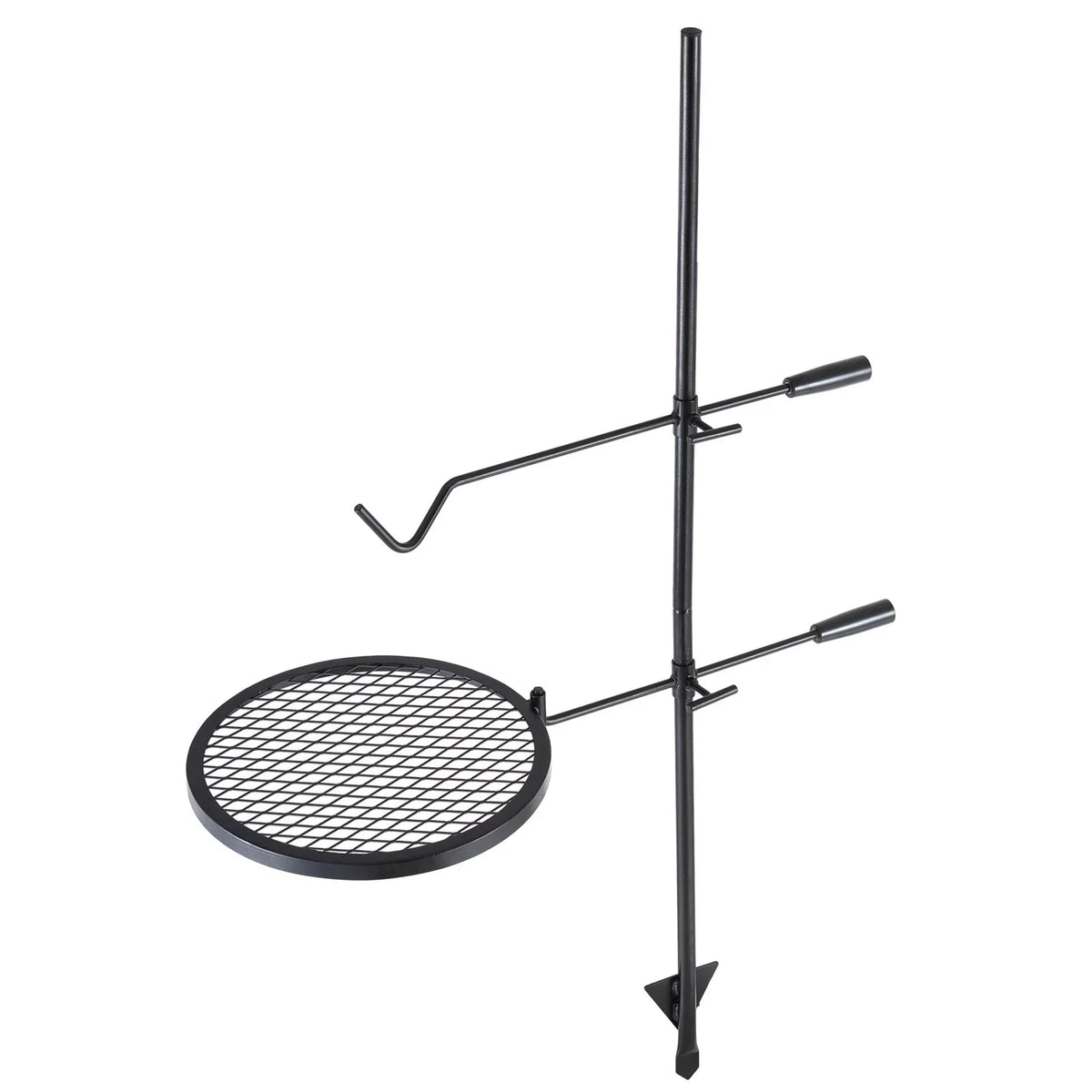 VEVOR Swivel Campfire Grill, Fire Pit Grill Grate over Fire Pits, Heavy Duty Steel Grill Grates, 360° Adjustable Open Fire Outdoor Cooking Equipment, Portable Camp Fire Racks for Camping Outdoor BBQ - View 9