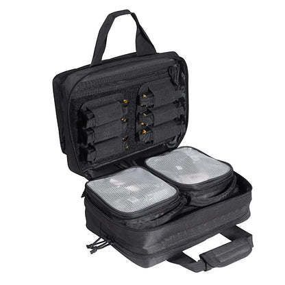 VEVOR Tactical Pistol Backpack with 2 Pistol Cases, Gun Range Backpack with 6x Magazine Slots for Shooting and Hunting - View 9