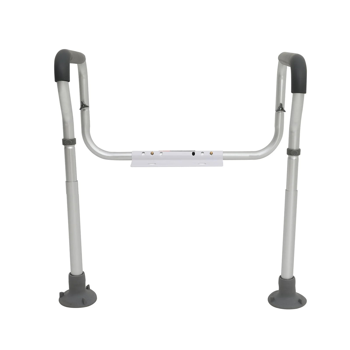 VEVOR Toilet Safety Rail, Bathroom Toilet Seat Frame, Adjustable Width & Height Fit Most Toilets, Supports 300lbs, Toilet Handles Grab Bars with Padded Armrests for Handicap, Disabled, Seniors - View 2