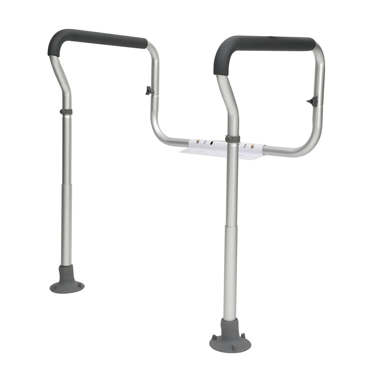 VEVOR Toilet Safety Rail, Bathroom Toilet Seat Frame, Adjustable Width & Height Fit Most Toilets, Supports 300lbs, Toilet Handles Grab Bars with Padded Armrests for Handicap, Disabled, Seniors - View 4