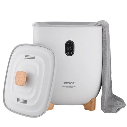 VEVOR Towel Warmers for Bathroom, 25 L Towel Warmer Bucket with Auto Shut Off for Spa Fits up to 5 Oversized Bath Towels, Blankets, Clothes, Bathrobes, PJ's and More - View 13