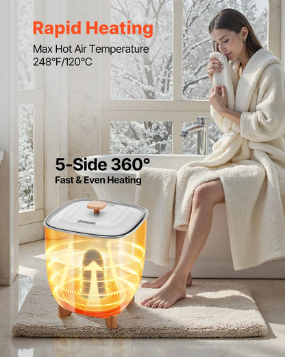 VEVOR Towel Warmers for Bathroom, 25 L Towel Warmer Bucket with Auto Shut Off for Spa Fits up to 5 Oversized Bath Towels, Blankets, Clothes, Bathrobes, PJ's and More - View 2