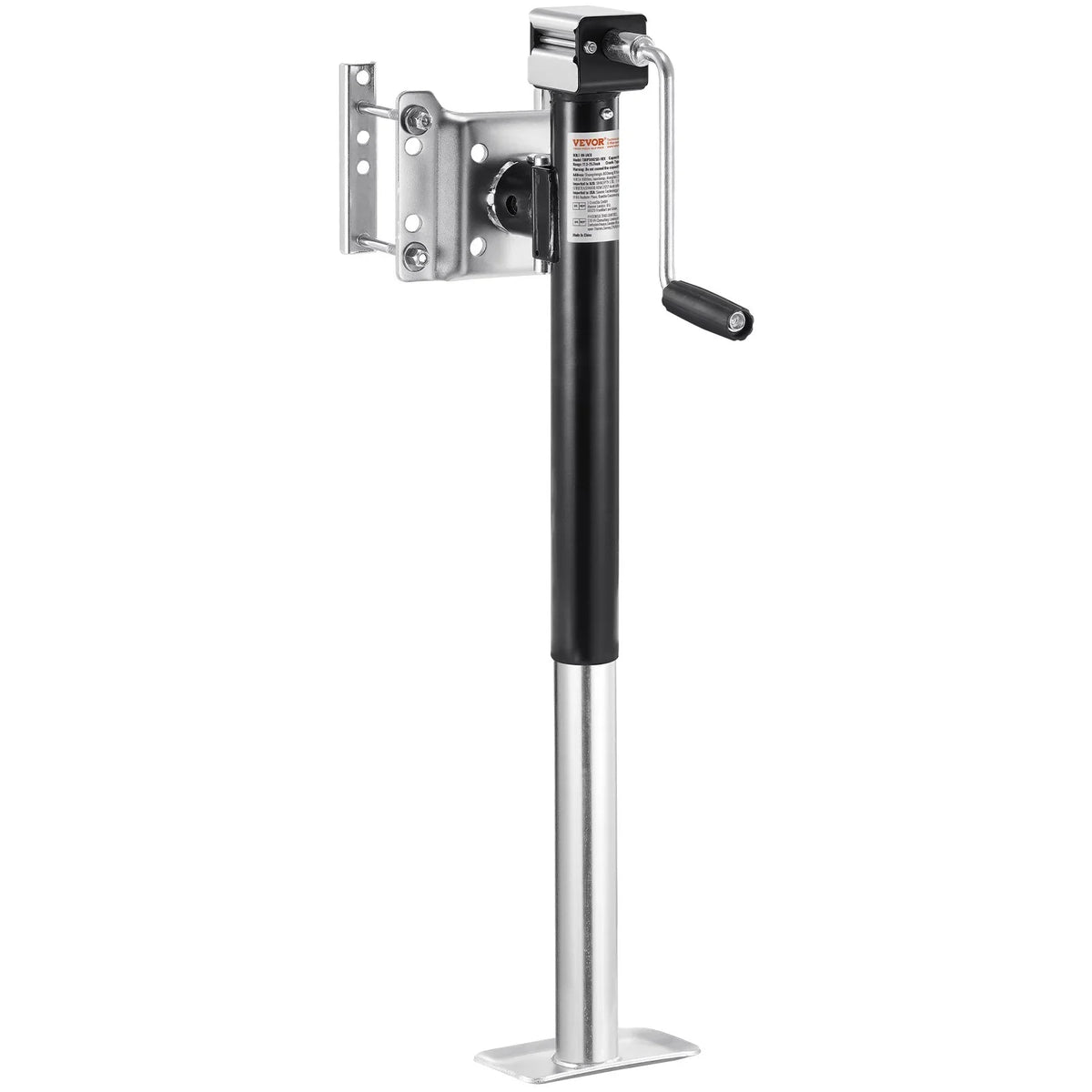VEVOR Trailer Jack, 5000 lbs Dynamic Load Capacity, Heavy Duty Swivel Bolt-on Trailer Jack, 14.3" Lift Trailer Jack Stand with Handle for RV Trailer, Horse Trailer, Utility Trailer, and Yacht Trailer - View 9
