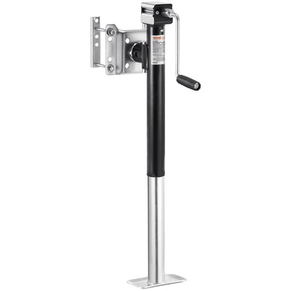 VEVOR Trailer Jack, 5000 lbs Dynamic Load Capacity, Heavy Duty Swivel Bolt-on Trailer Jack, 14.3" Lift Trailer Jack Stand with Handle for RV Trailer, Horse Trailer, Utility Trailer, and Yacht Trailer - View 9
