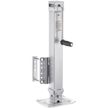 VEVOR Trailer Jack, 8000 lbs Static Load Capacity, Heavy Duty Swivel Bolt-on Trailer Jack, 28.5" Lift Trailer Jack Stand with Handle for RV Trailer, Horse Trailer, Utility Trailer, and Yacht Trailer - View 8