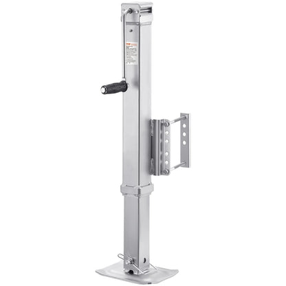 VEVOR Trailer Jack, 8000 lbs Static Load Capacity, Heavy Duty Swivel Bolt-on Trailer Jack, 28.5" Lift Trailer Jack Stand with Handle for RV Trailer, Horse Trailer, Utility Trailer, and Yacht Trailer - View 9